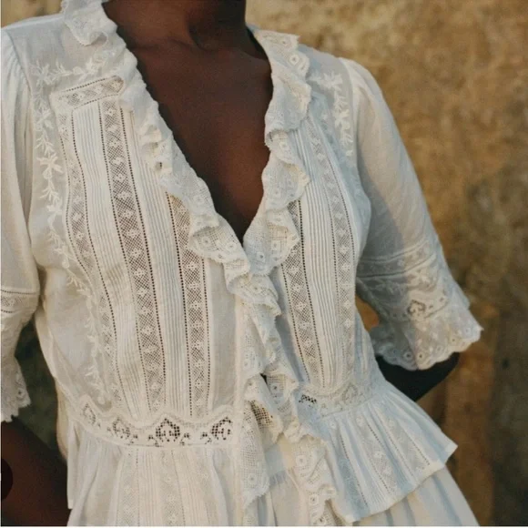 Doen Elenor Top in Salt - Picture 4 of 9